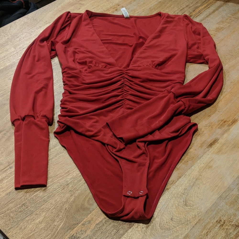 Red Bodysuit